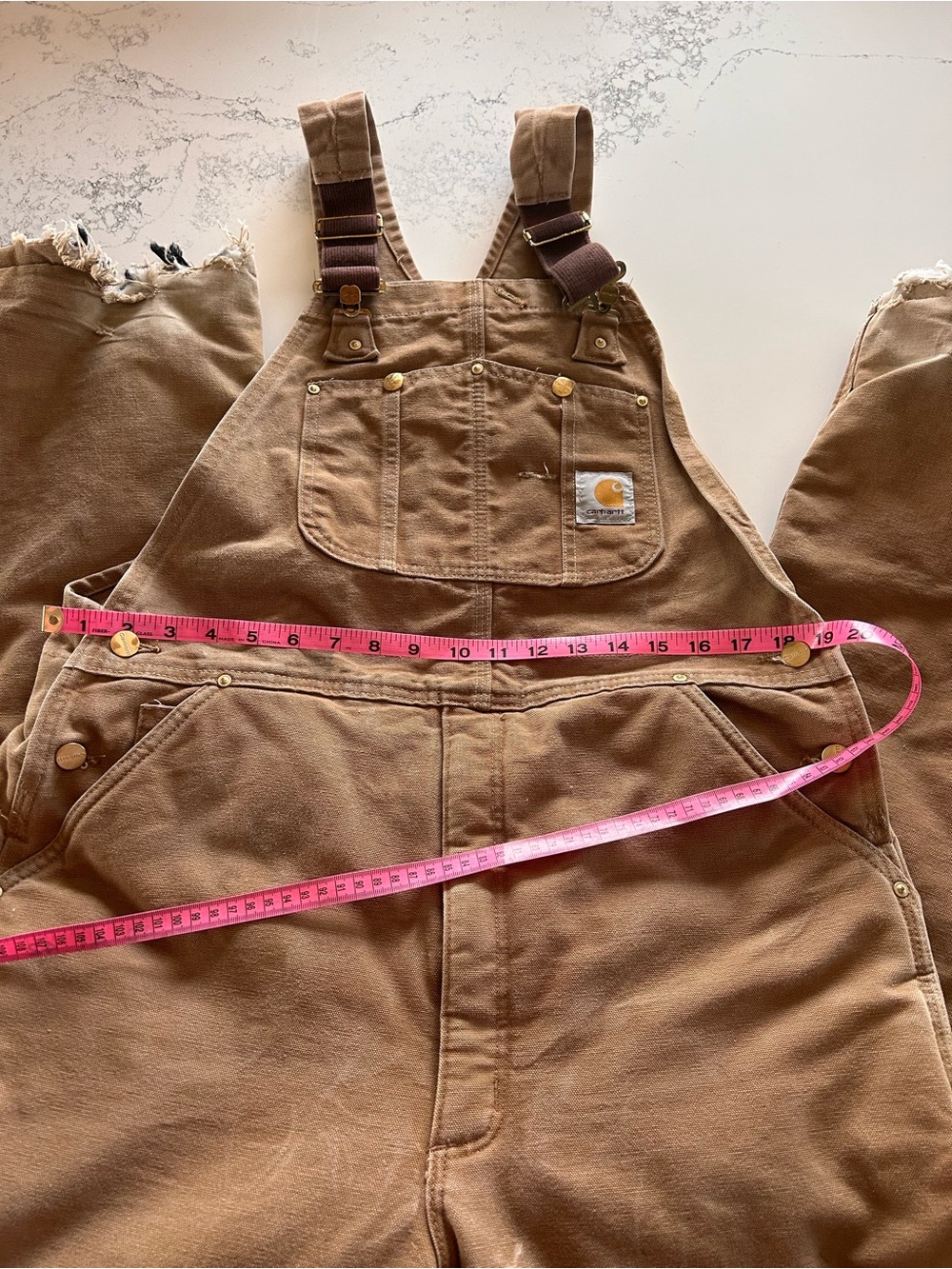Carhartt overalls made in USA - Picture 2 of 6